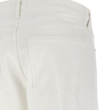 Agolde White Cotton Jeans Denim