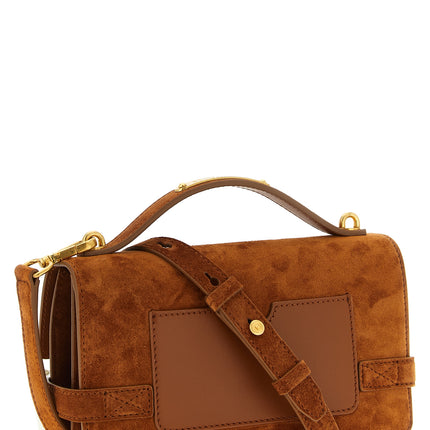 Balmain Brown Calfskin Handbag