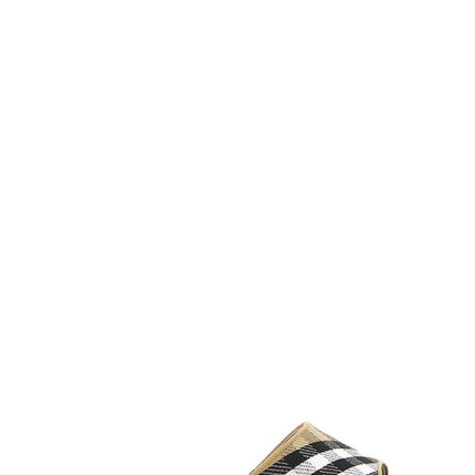 Burberry Beige Polyester Slides