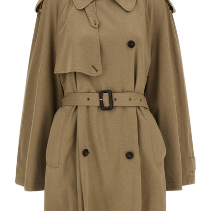 Balenciaga Beige Cotton Coat