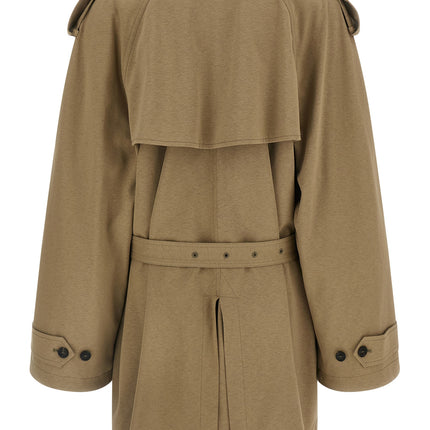 Balenciaga Beige Cotton Coat