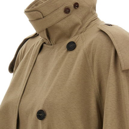 Balenciaga Beige Cotton Coat