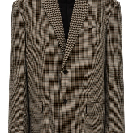 Balenciaga Brown Lyocell Blazer