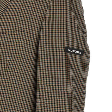 Balenciaga Brown Lyocell Blazer