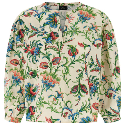 Etro Multicolor Cotton Blouse