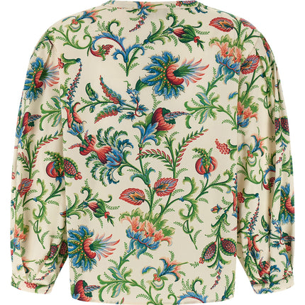 Etro Multicolor Cotton Blouse
