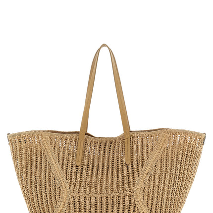 Brunello Cucinelli Beige Polyamide Shoulder Bag