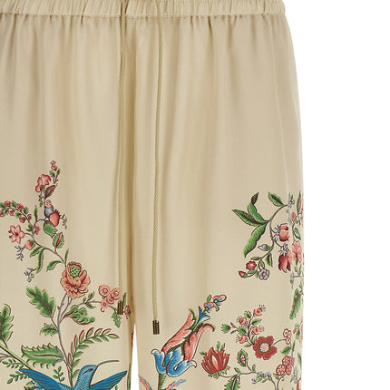 Etro Beige Polyester Casual Pants