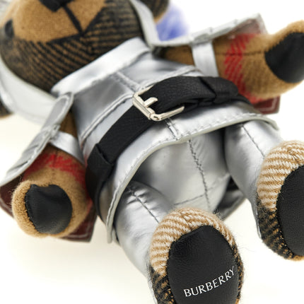 Burberry Multicolor Cashmere Keychain