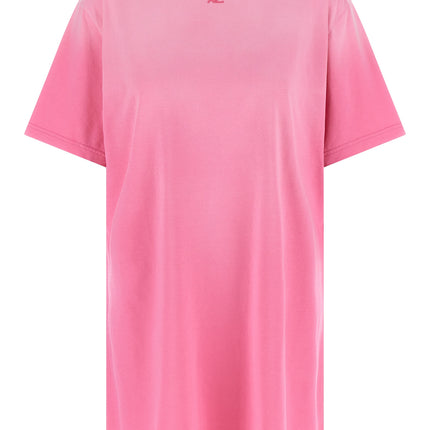 Courrèges Multicolor Cotton Short Dress
