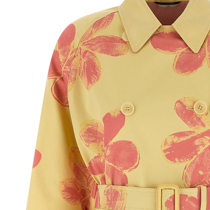 Max Mara Bicolor Cotton Coat