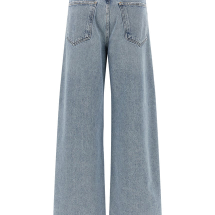 Agolde Blue Cotton Tapered Jeans