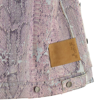 Haikure Multicolor Polyester Sleeveless Jacket