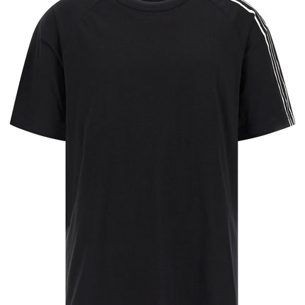Y-3 Black Cotton T-Shirt