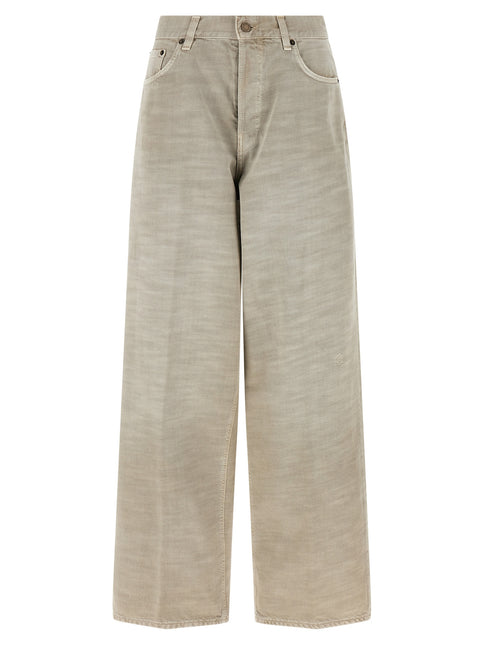 Haikure Gray Cotton Jeans Denim
