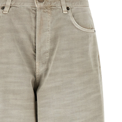 Haikure Gray Cotton Jeans Denim