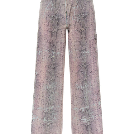 Haikure Multicolor Polyester Jeans Denim