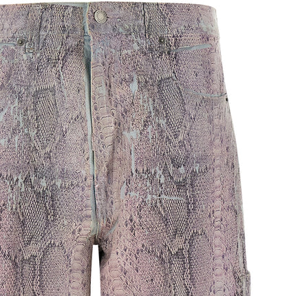 Haikure Multicolor Polyester Jeans Denim