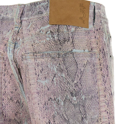 Haikure Multicolor Polyester Jeans Denim