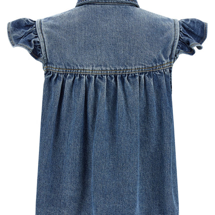 Ganni Blue Denim Shirt