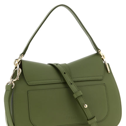 Furla Bicolor Calfskin Shoulder Bag