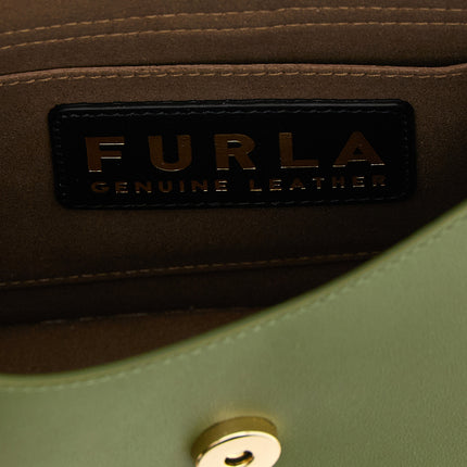 Furla Bicolor Calfskin Shoulder Bag