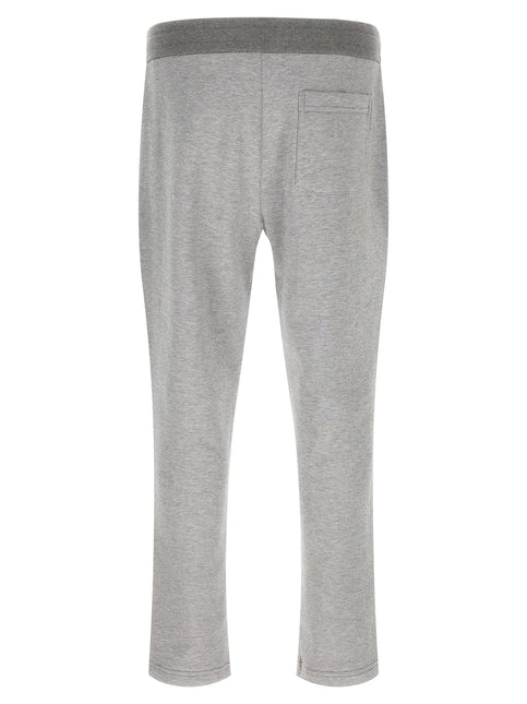 Brioni Gray Cotton Joggers (Workout Pants)