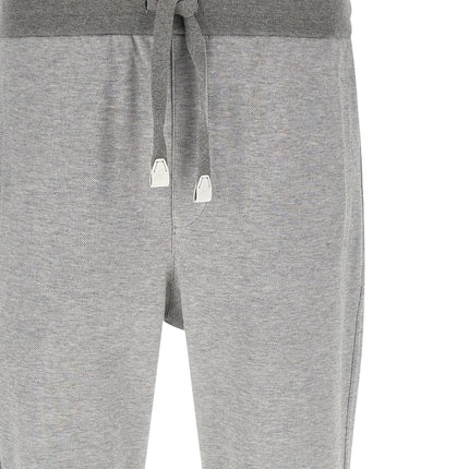 Brioni Gray Cotton Joggers (Workout Pants)