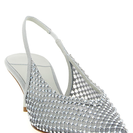 LE SILLA Gray Polyester Mid Heel Pumps