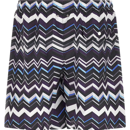 Missoni Multicolor Polyester Swim Shorts