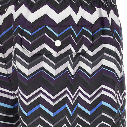 Missoni Multicolor Polyester Swim Shorts