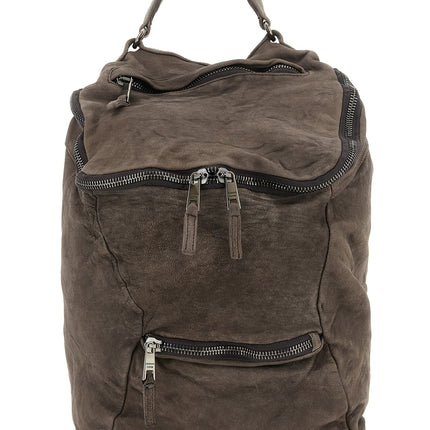 GIORGIO BRATO Brown Lamb Leather Backpack