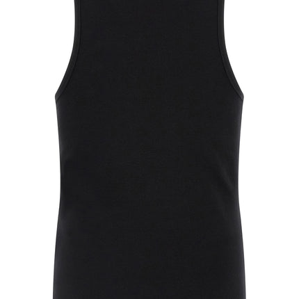 44 Label Group Black Cotton Tank Tops