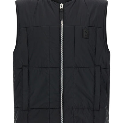 Mackage Black Nylon Sleeveless Jacket
