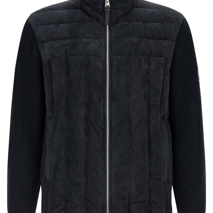 Mackage Blue Virgin Wool Full-Length Jacket