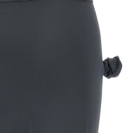 Coperni Gray Polyamide Midi Skirt
