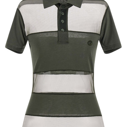 Coperni Bicolor Cotton Polo Shirt