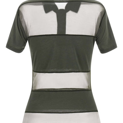 Coperni Bicolor Cotton Polo Shirt