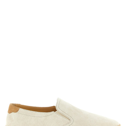 Brunello Cucinelli Gray Calfskin Espadrilles