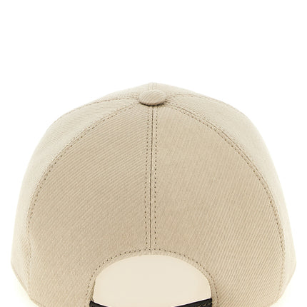 Brunello Cucinelli Beige Cotton Cap (Baseball Hat)