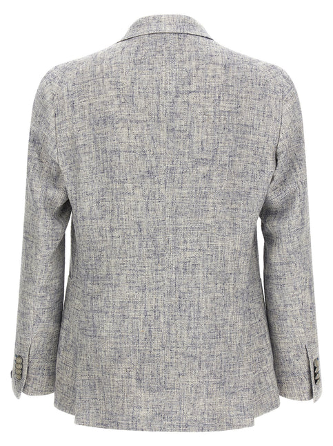 Tagliatore Blue Viscose Blazer