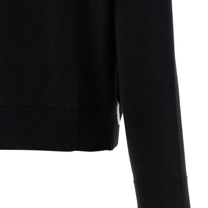 Balenciaga Bicolor Cotton Cardigan