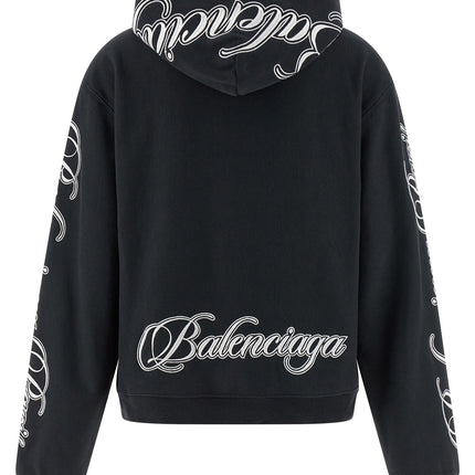 Balenciaga Black Cotton Sweatshirt