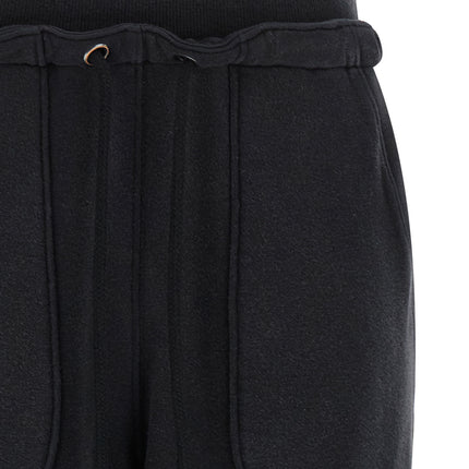 R13 Black Cotton Joggers (Workout Pants)