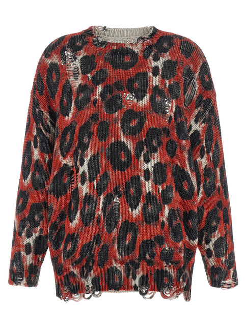 R13 Multicolor Cotton Cardigan