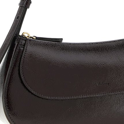 Mulberry Purple Calfskin Shoulder Bag