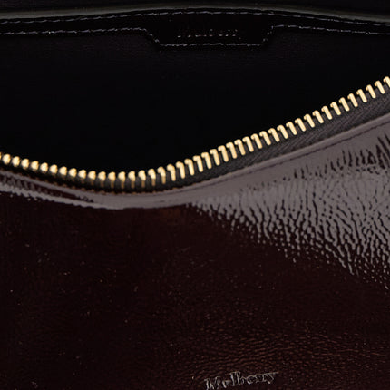 Mulberry Purple Calfskin Shoulder Bag