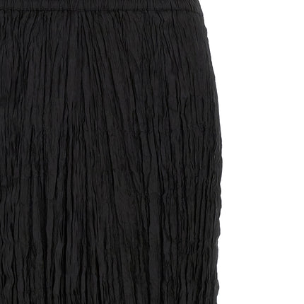 P.A.R.O.S.H. Black Silk Mini Skirt