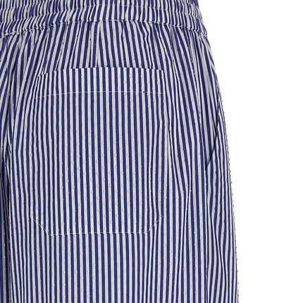 P.A.R.O.S.H. Blue Cotton Casual Pants