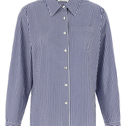 P.A.R.O.S.H. Blue Cotton Blouse